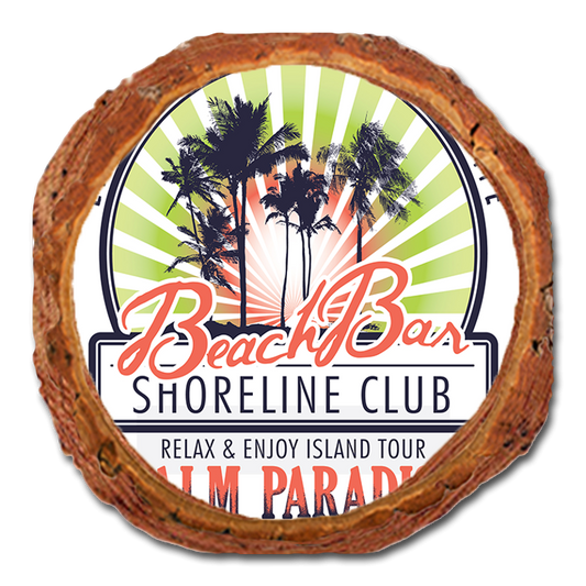 Coaster: Live Edge - Beach Bar Club (Pack of 5)