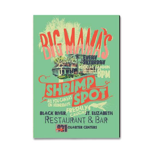 Magnet: Classic Edge - Big Mama's Shrimp