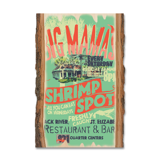 Magnet: Live Edge - Big Mama's Shrimp