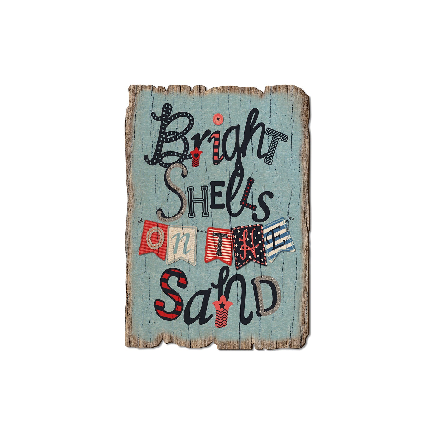 Bright Shells Sand - Rustic Edge Postcards & Magnets Rustic Edge Magnet (5pk // $2.80ea)
