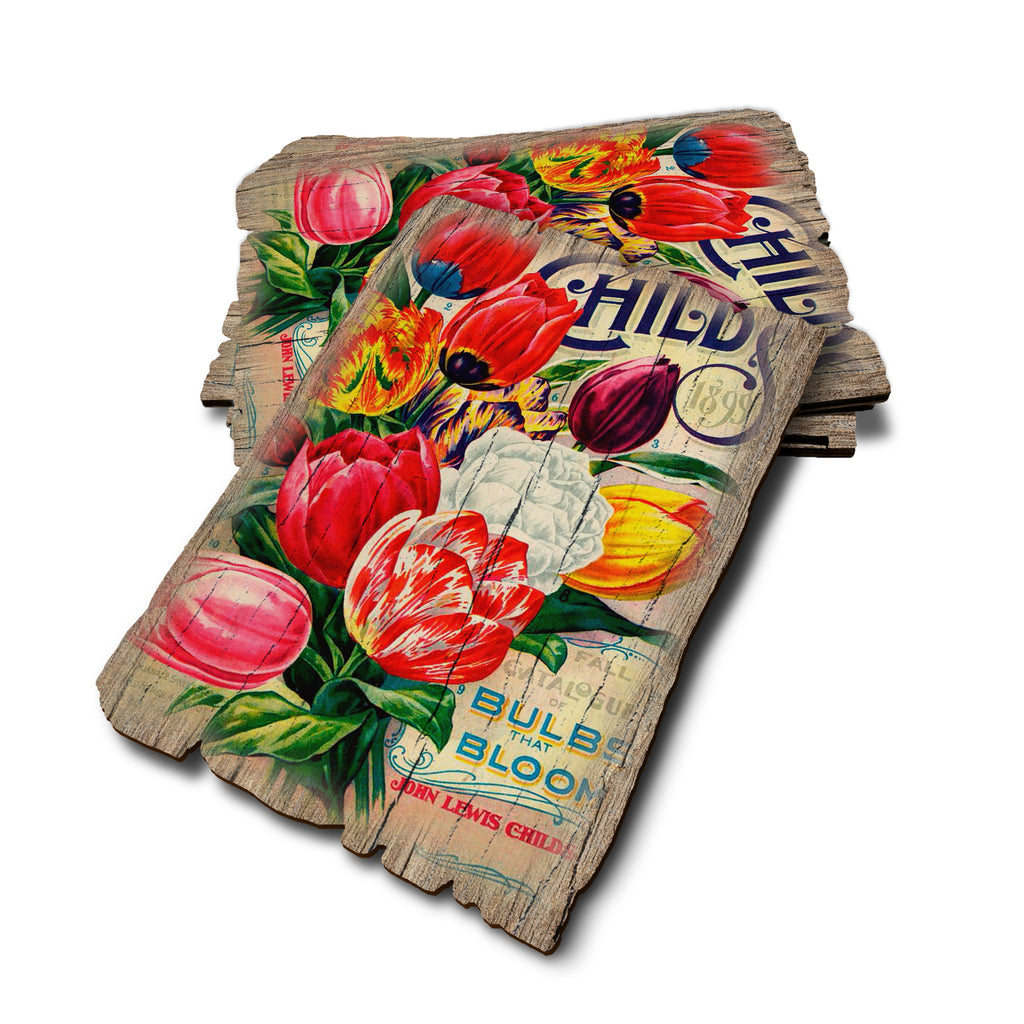 Childs Bulbs - Weathered Edge Rustic Edge Postcard (5pk // $2.80ea)