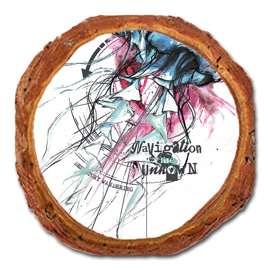 Coaster: Live Edge - Colorful Blue Jelly (Pack of 5)