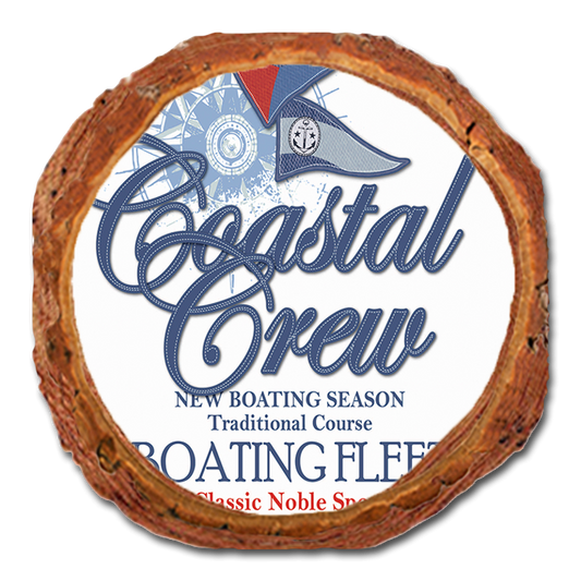 Coaster: Live Edge - Coastal Crew Boating (Pack of 5)