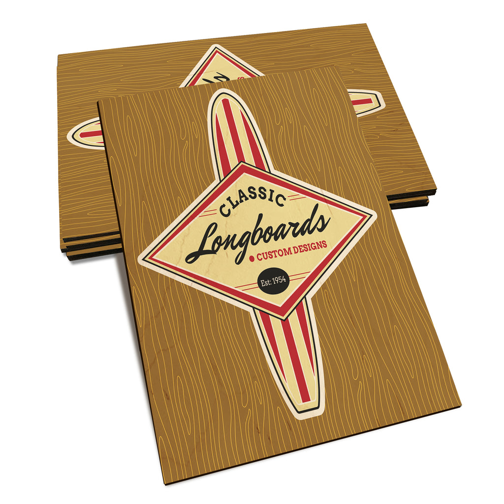 Classic Longboards - Classic Edge Classic Edge Postcard (5pk // $2.80ea)