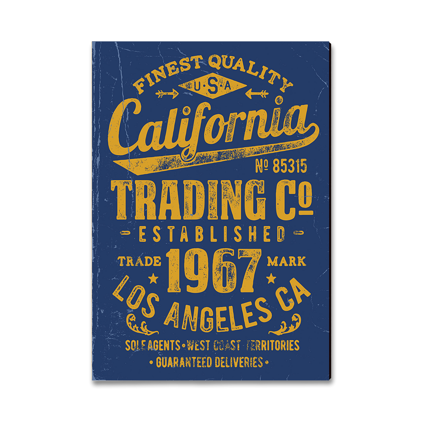 Greeting Card: Classic Edge - California Trading Company (Pack of 5)