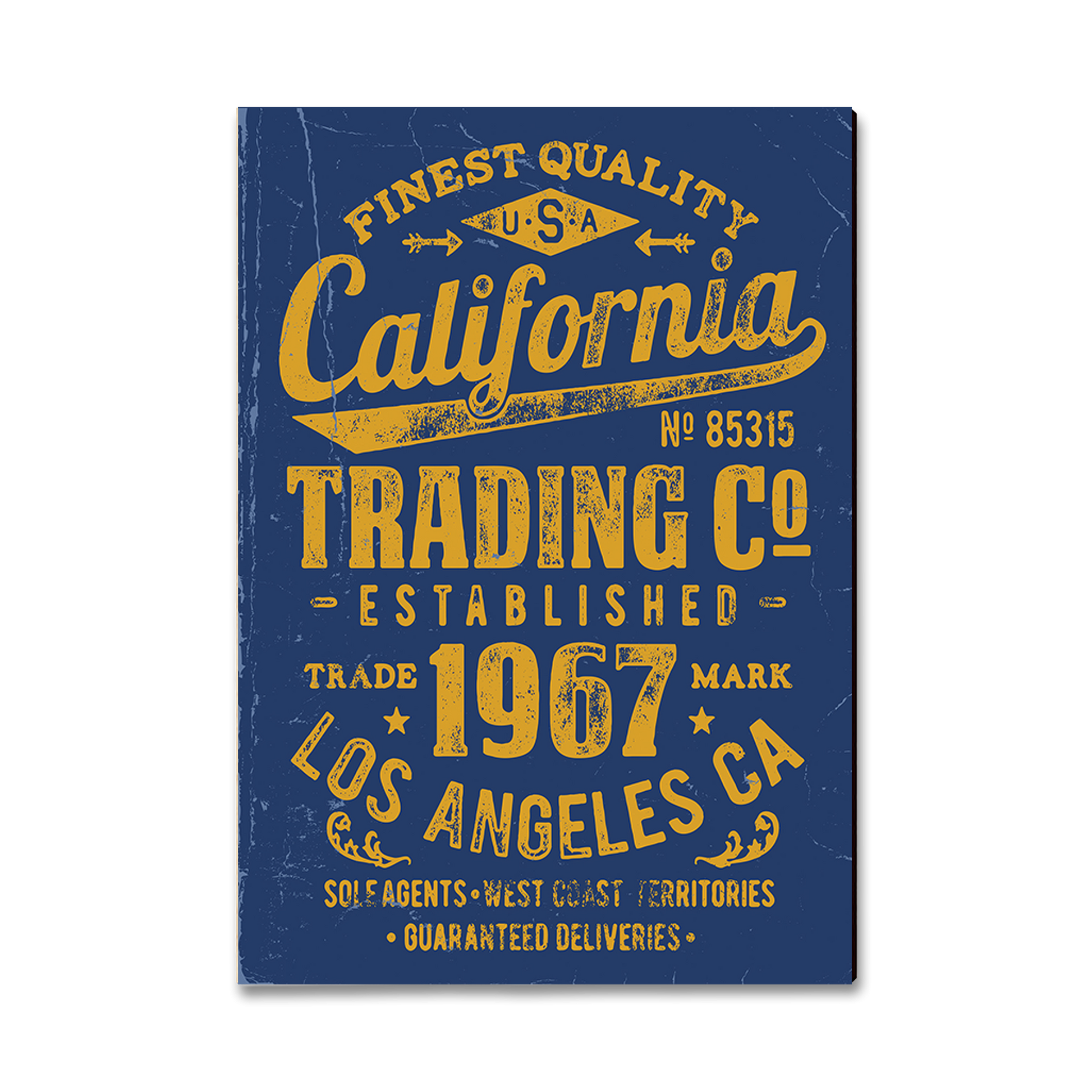 Greeting Card: Classic Edge - California Trading Company (Pack of 5)