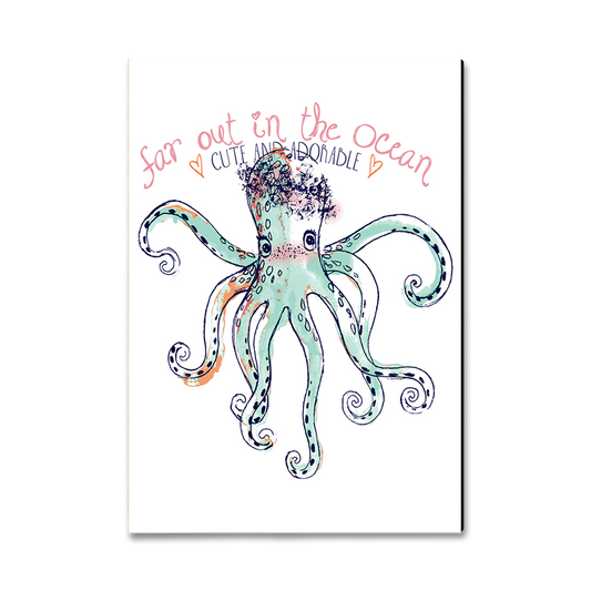 Magnet: Classic Edge - Cute The Octopus