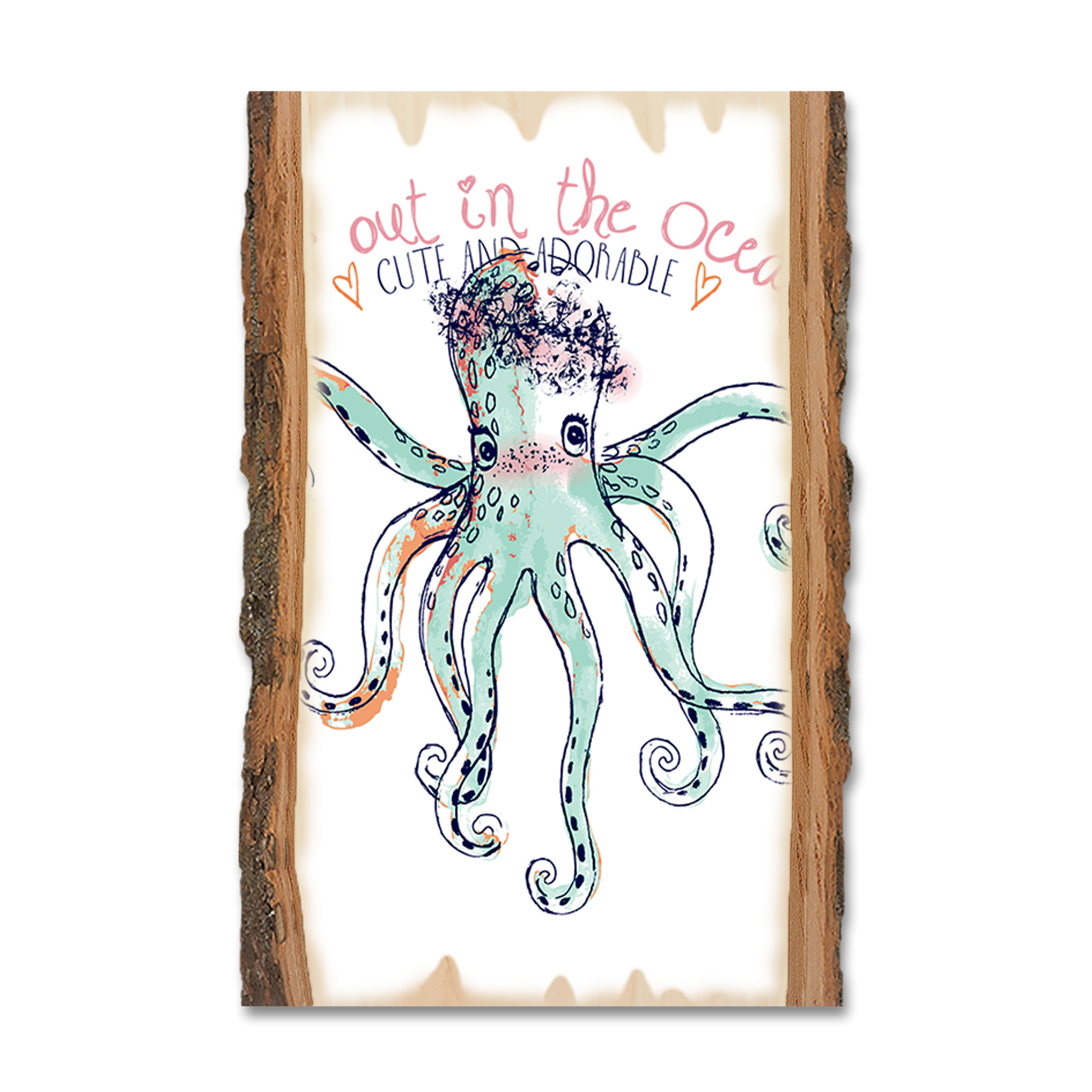 Magnet: Live Edge - Cute The Octopus