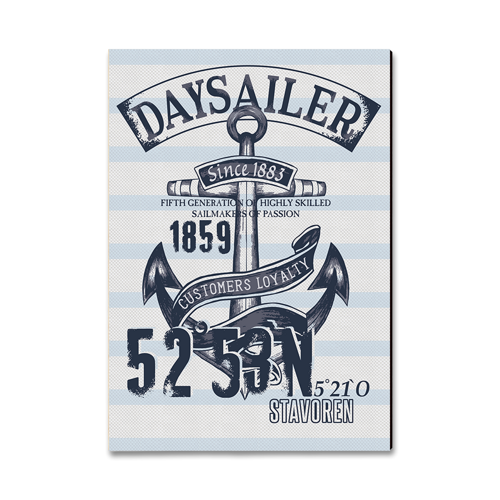 Greeting Card: Classic Edge - Daysailer Customers Loyalty (Pack of 5)