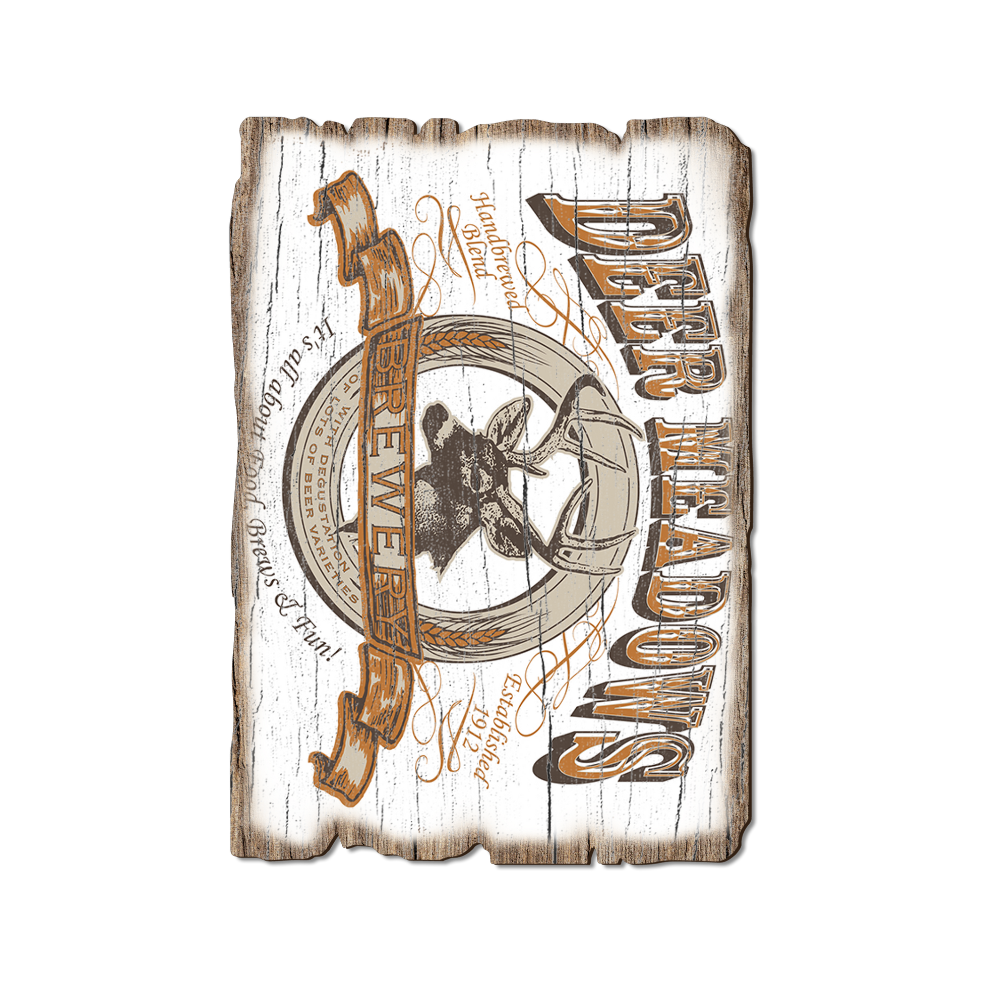 Postcard: Weathered Edge - Deer Meadows Brewery