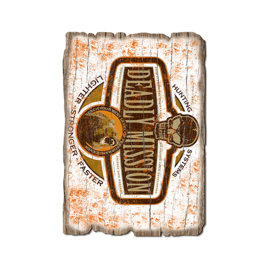 Greeting Card: Weathered Edge - Deadly Mission Hunting