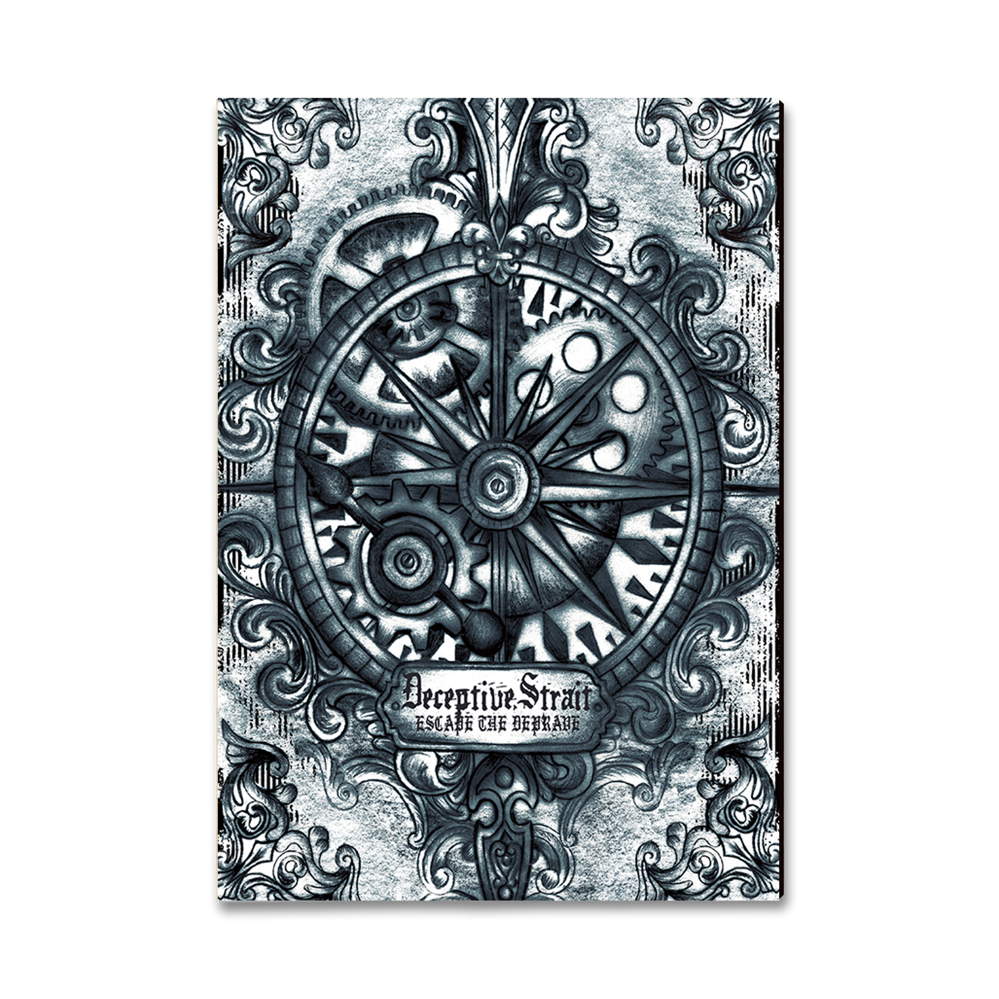 Greeting Card: Classic Edge - Deceptive Strait Escape