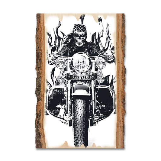 Greeting Card: Live Edge - Death Valley Bike