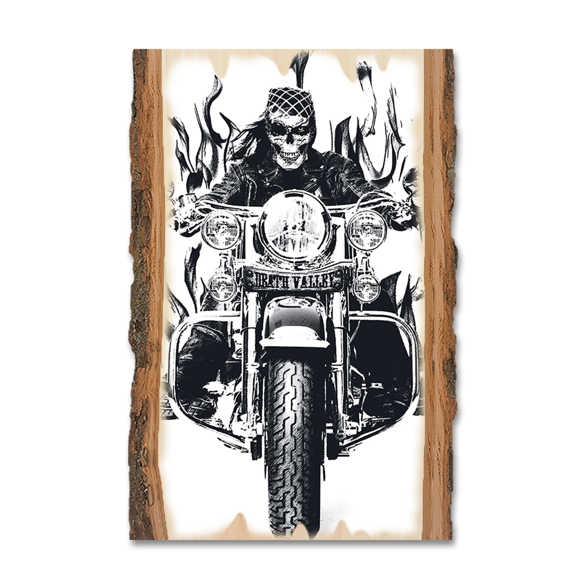 Ornament: Live Edge - Death Valley Bike