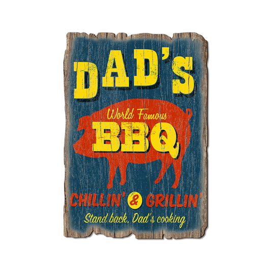 Greeting Card: Weathered Edge - Dad's BBQ (Pack of 5)