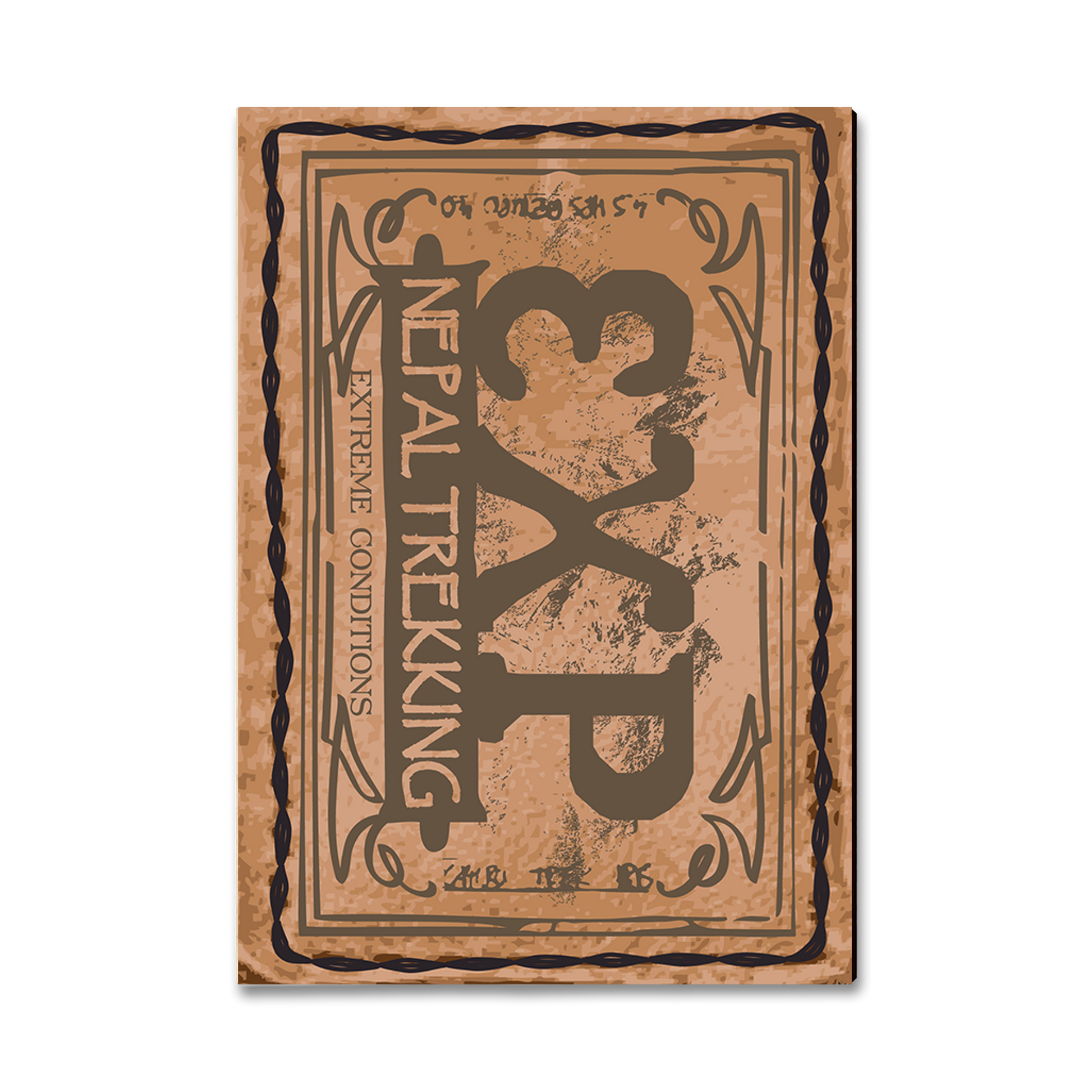 Greeting Card: Classic Edge - EXP Nepal Trekking
