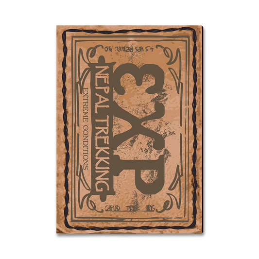 Greeting Card: Classic Edge - EXP Nepal Trekking