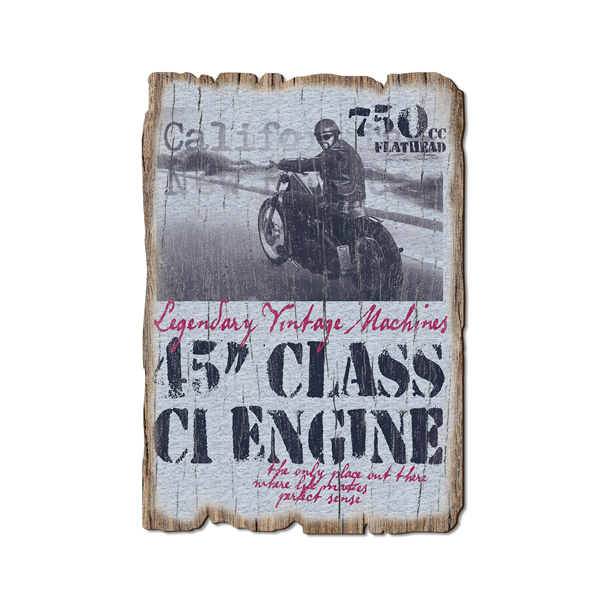 Ornament: Weathered Edge - 45 Class Engine