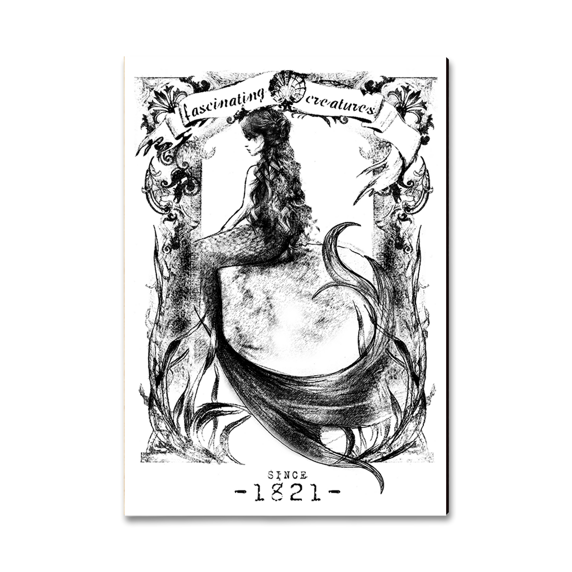 Greeting Card: Classic Edge - Fascinating Creatures Mermaid