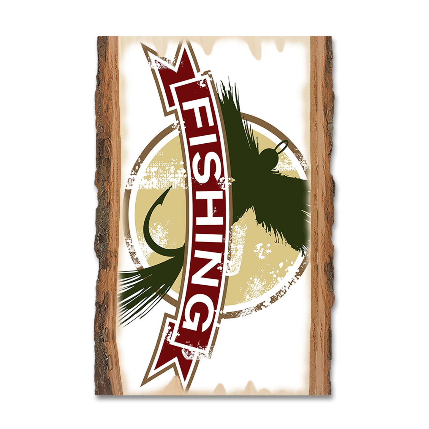 Greeting Card: Live Edge - Fly Fishing