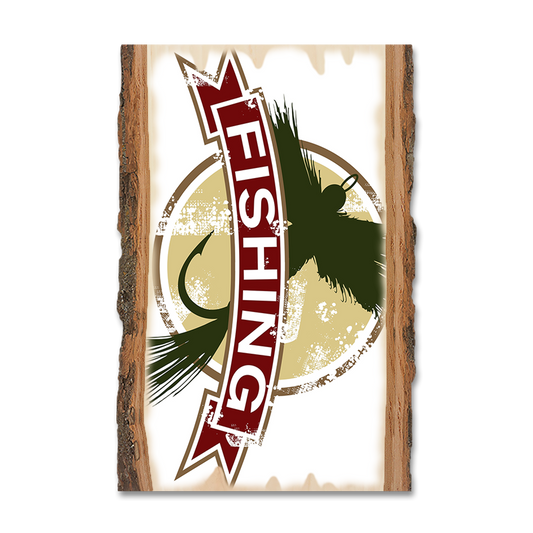 Greeting Card: Live Edge - Fly Fishing