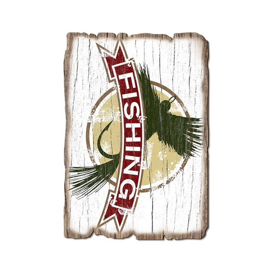 Greeting Card: Weathered Edge - Fly Fishing