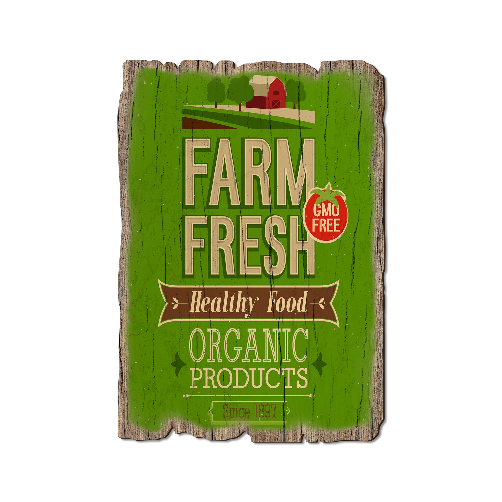Farm Fresh - Rustic Edge Postcards & Magnets Rustic Edge Postcard (5pk // $2.80ea)