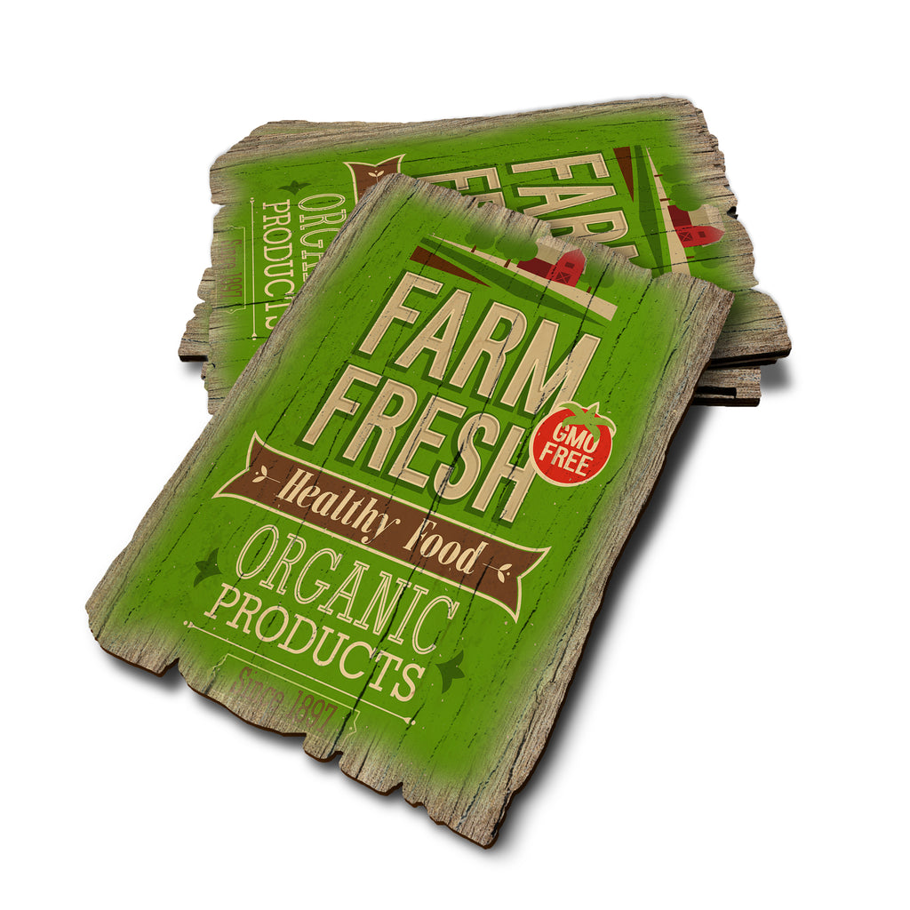 Farm Fresh - Weathered Edge Rustic Edge Postcard (5pk // $2.80ea)