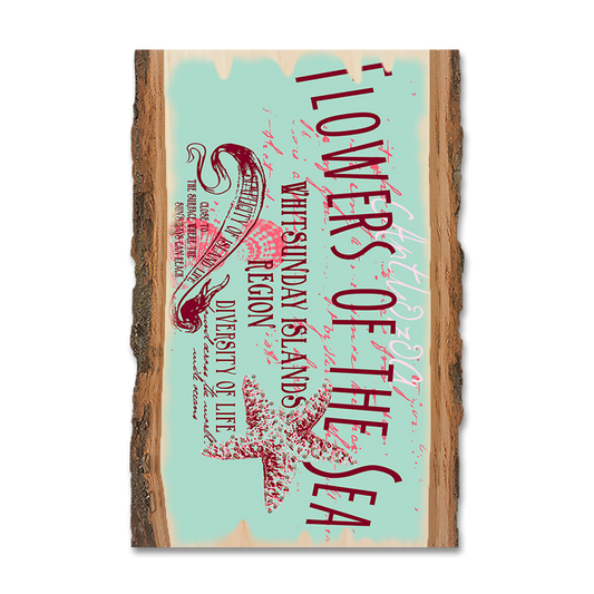 Magnet: Live Edge - Flowers Of Sea
