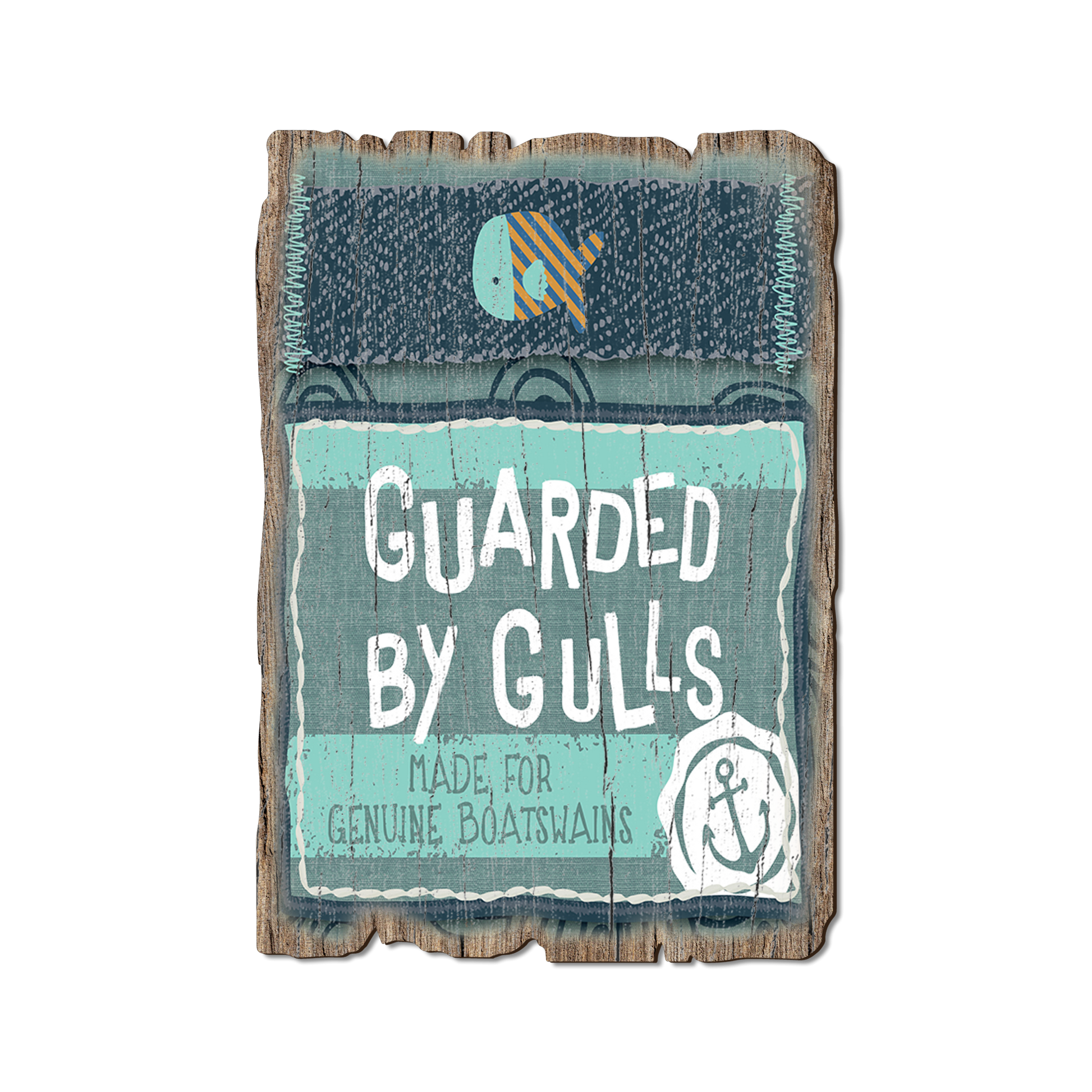Greeting Card: Weathered Edge - Guarded By Gulls (Pack of 5)
