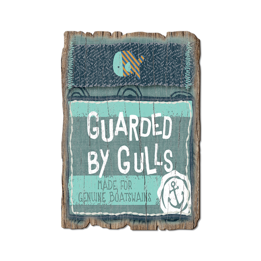 Greeting Card: Weathered Edge - Guarded By Gulls (Pack of 5)
