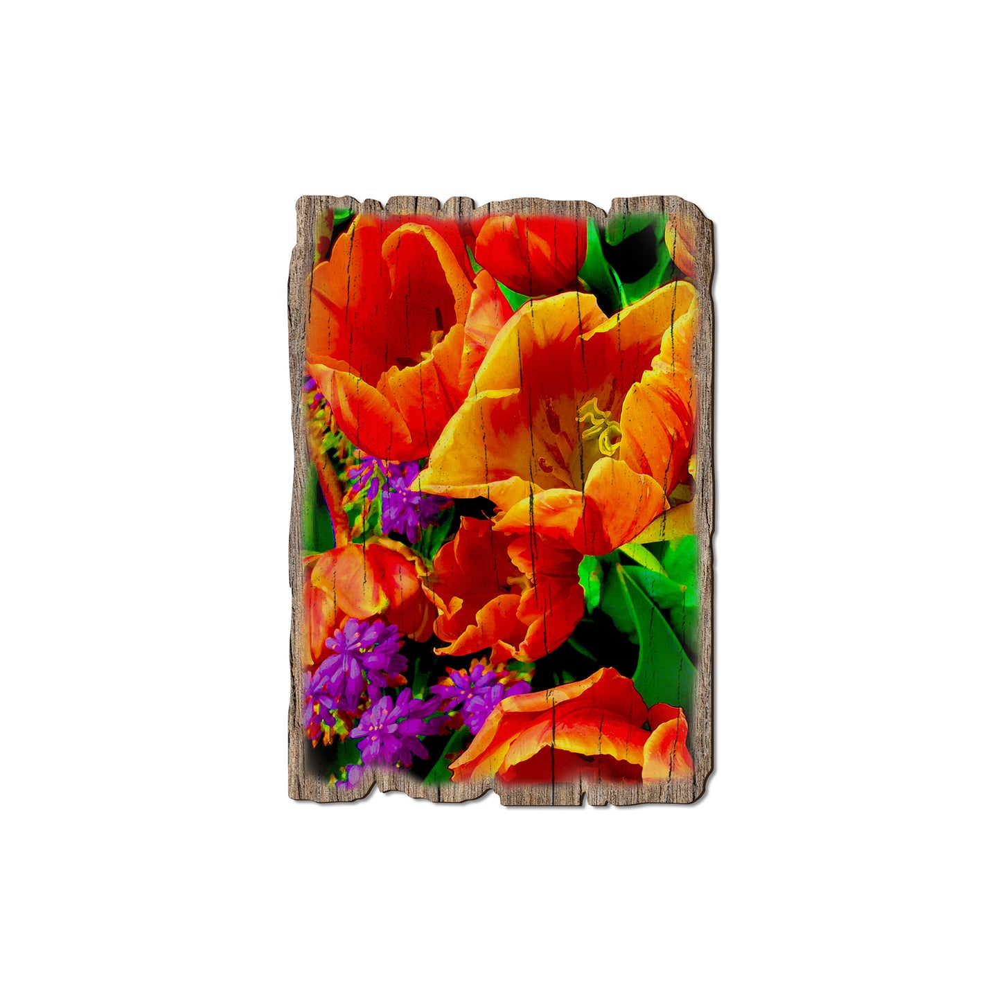 Full Bloom - Rustic Edge Postcards & Magnets Rustic Edge Magnet (5pk // $2.80ea)