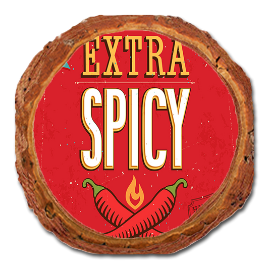 Coaster: Live Edge - Extra Spicy (Pack of 5)