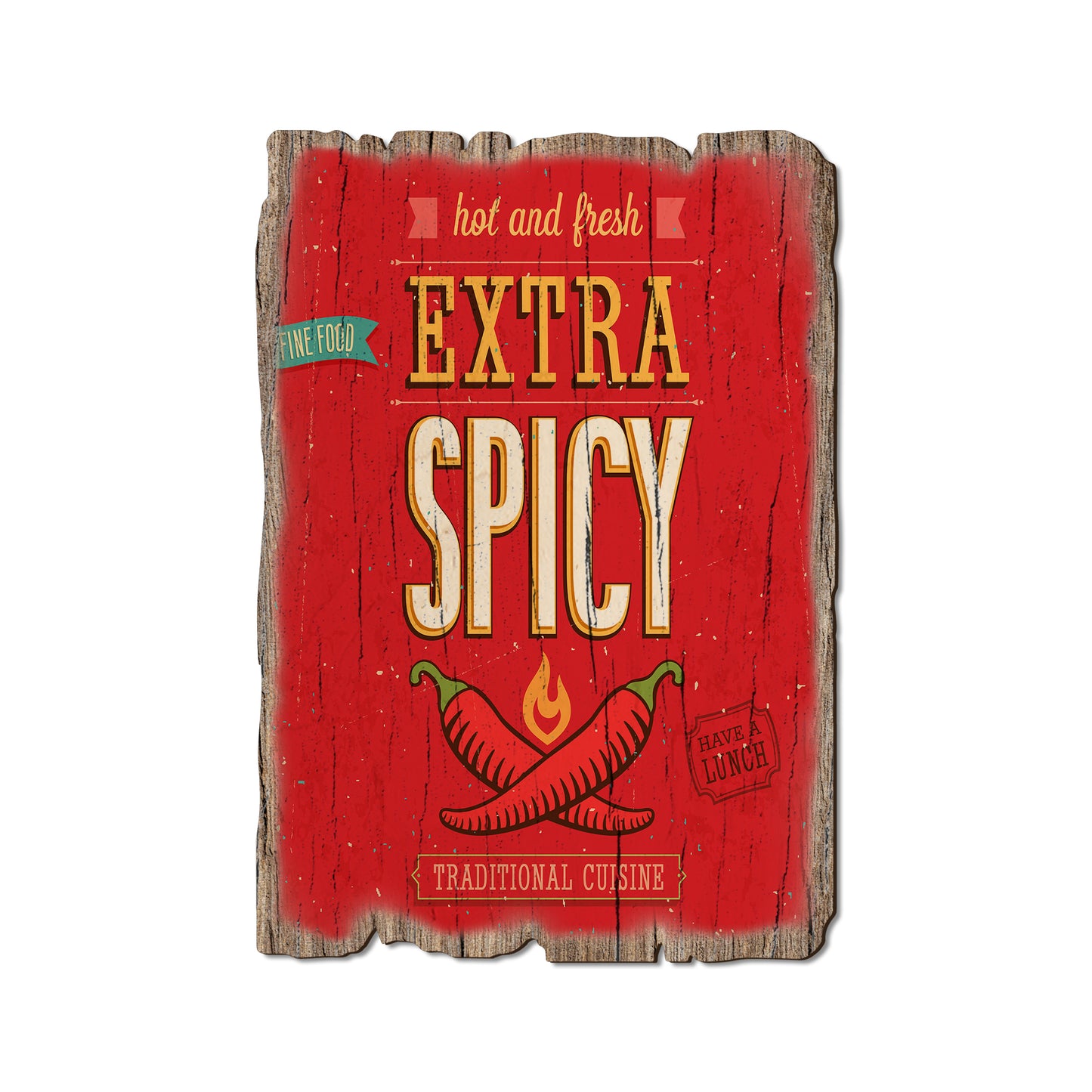 Extra Spicy - Rustic Edge Postcards & Magnets Rustic Edge Postcard (5pk // $2.80ea)