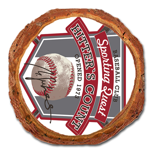Coaster: Live Edge - Hitter's Count Club (Pack of 5)