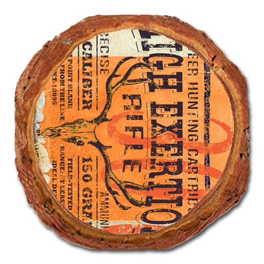 Coaster: Live Edge - High Exertion Rifle