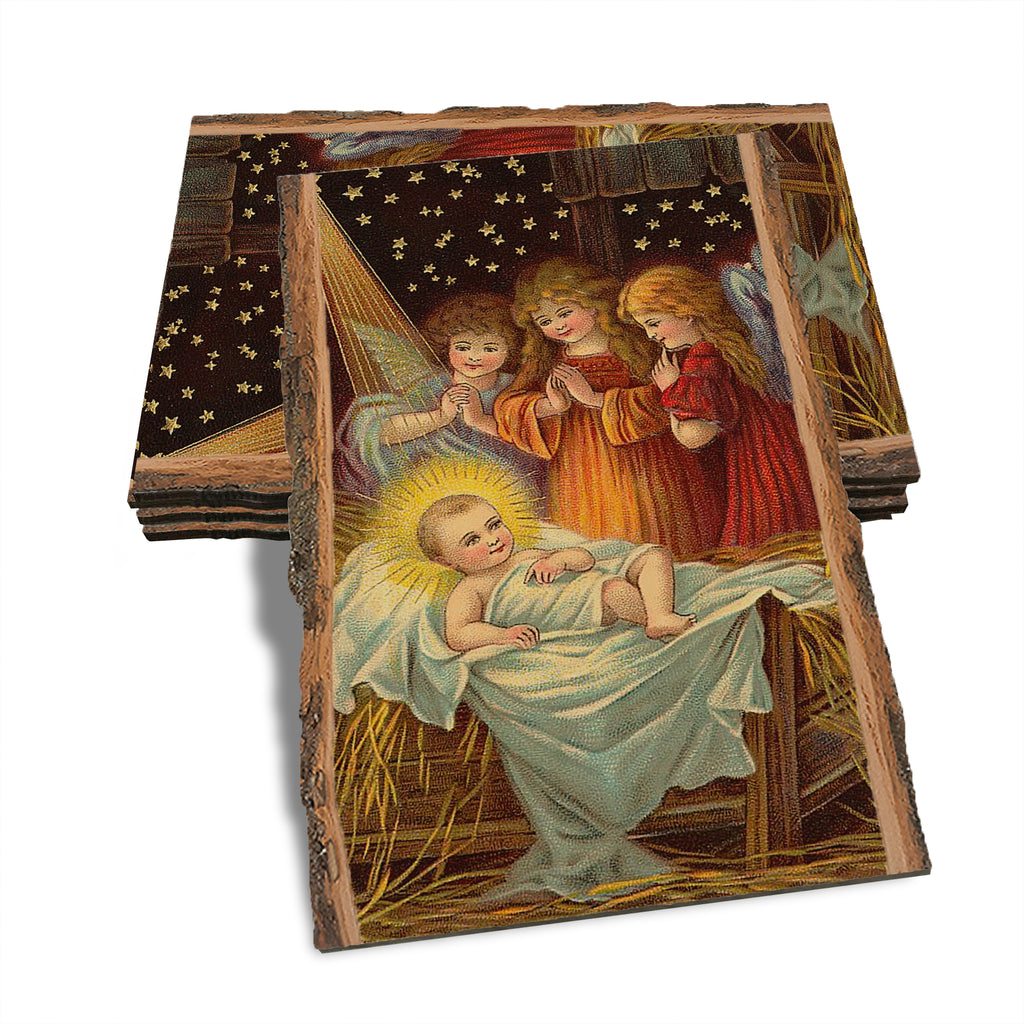 Holy Night - Holiday - Live Edge Live Edge Postcard (5pk // $2.80ea)