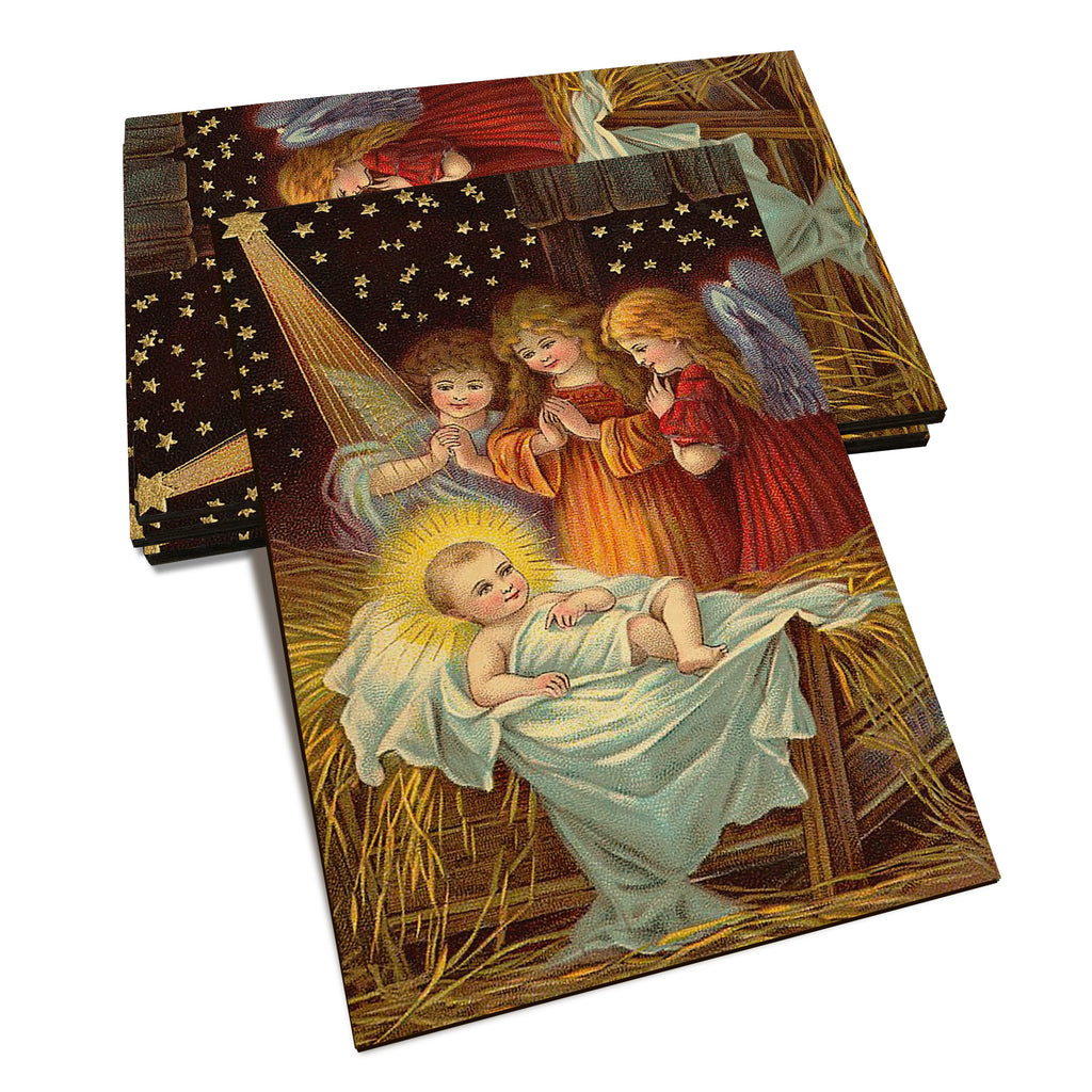 Holy Night - Holiday - Classic Edge Classic Edge Postcard (5pk // $2.80ea)