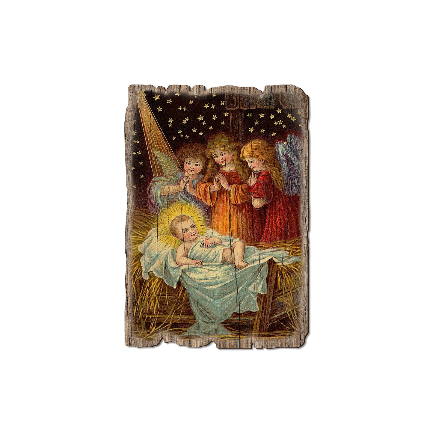 Holy Night - Rustic Edge Postcards & Magnets Rustic Edge Magnet (5pk // $2.80ea)