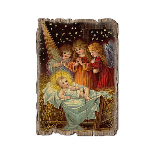 Holy Night - Rustic Edge Postcards & Magnets Rustic Edge Postcard (5pk // $2.80ea)