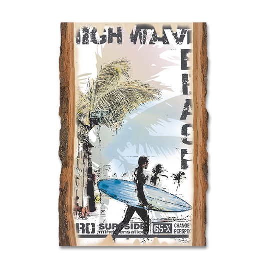 Magnet: Live Edge - High Wave Beach (Pack of 5)