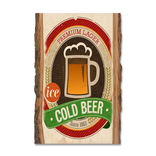 Magnet: Live Edge - Cold Beer