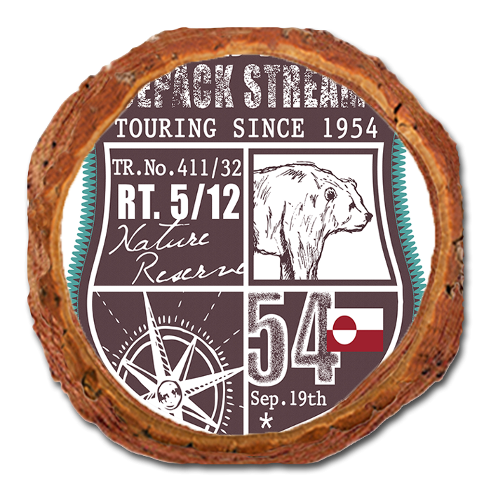 Coaster: Live Edge - Ice Pack Streams (Pack of 5)