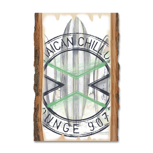 Greeting Card: Live Edge - Jamaican Chill Out
