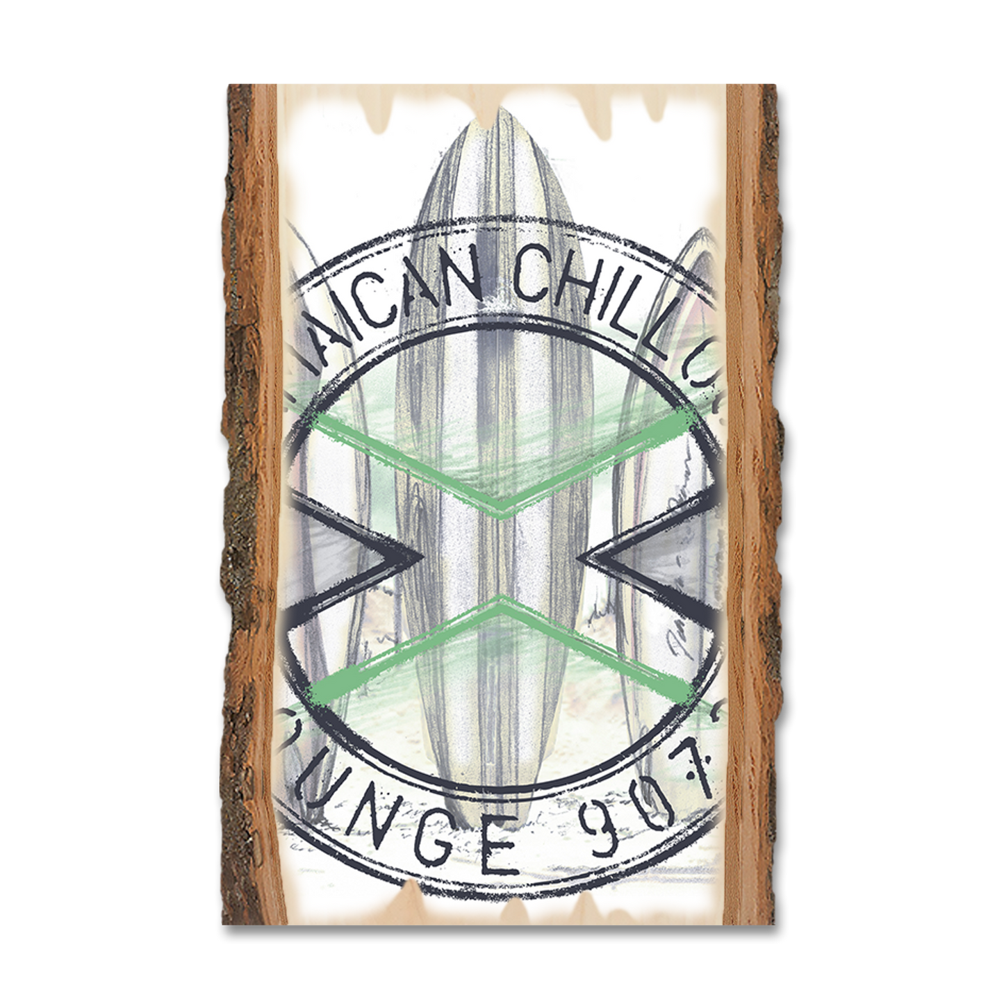Postcard: Live Edge - Jamaican Chill Out