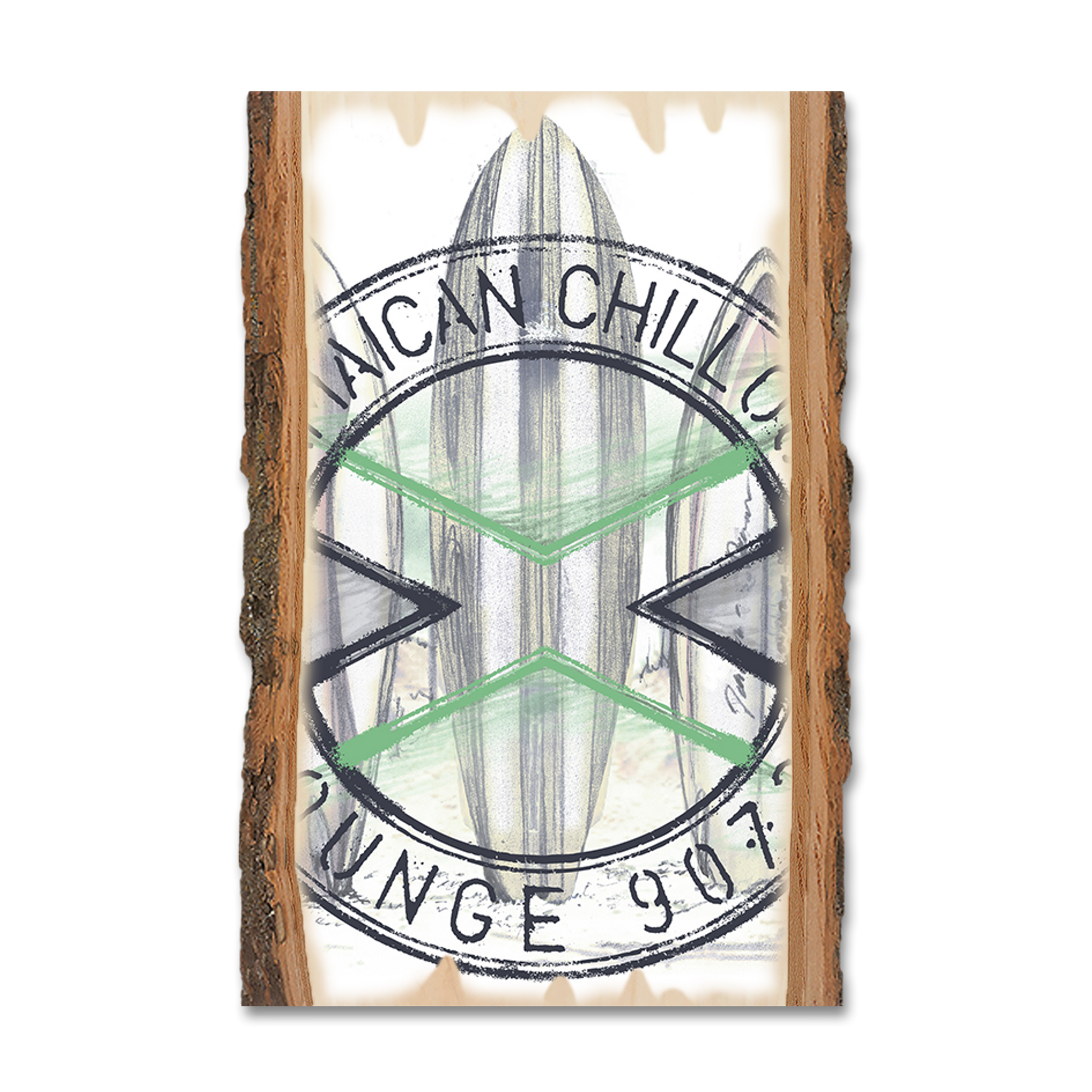 Postcard: Live Edge - Jamaican Chill Out