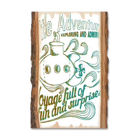 Magnet: Live Edge - Little Adventure Voyage
