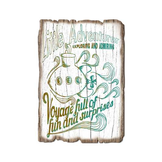 Greeting Card: Weathered Edge - Little Adventure Voyage (Pack of 5)