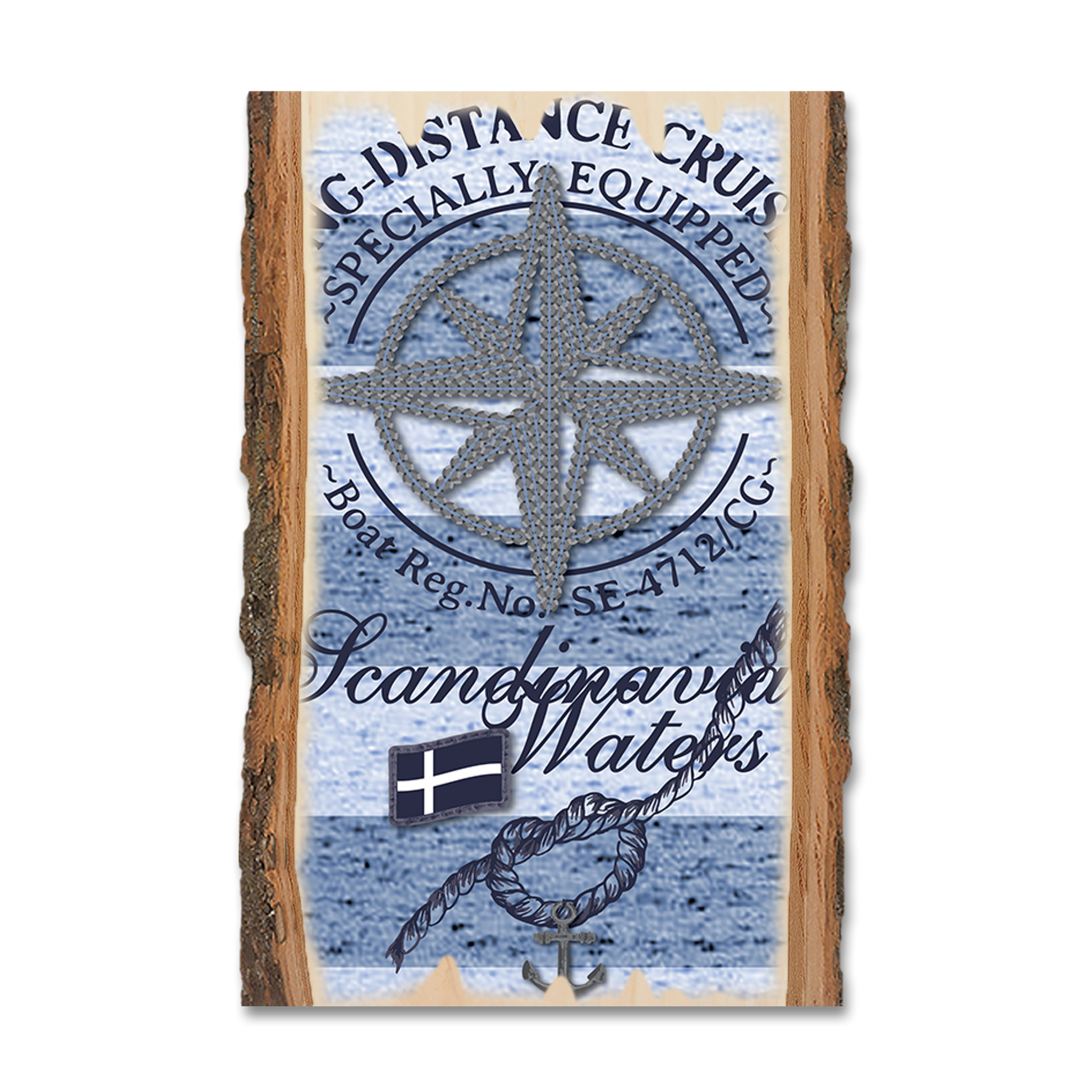Greeting Card: Live Edge - Long Distance Cruising