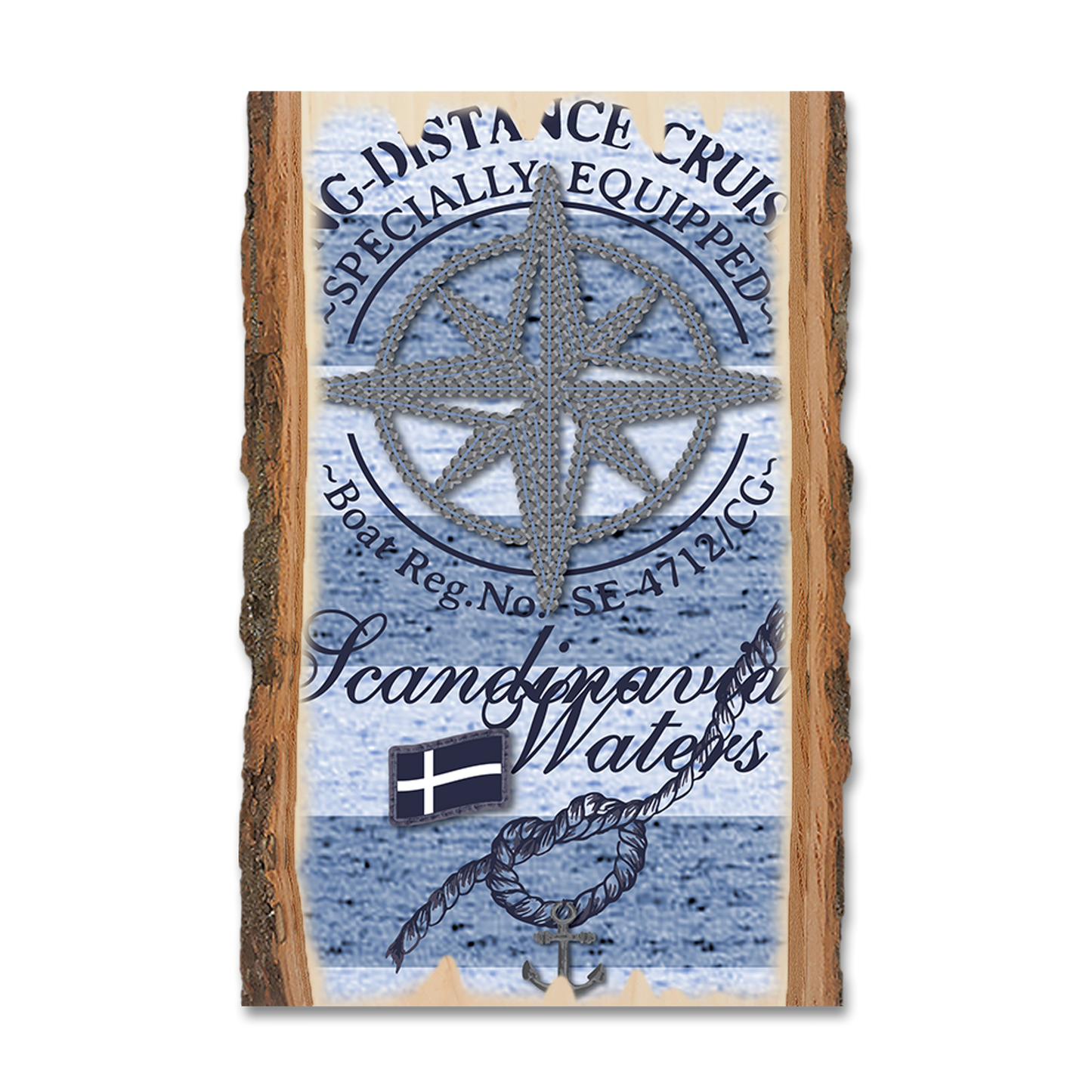 Ornament: Live Edge - Long Distance Cruising